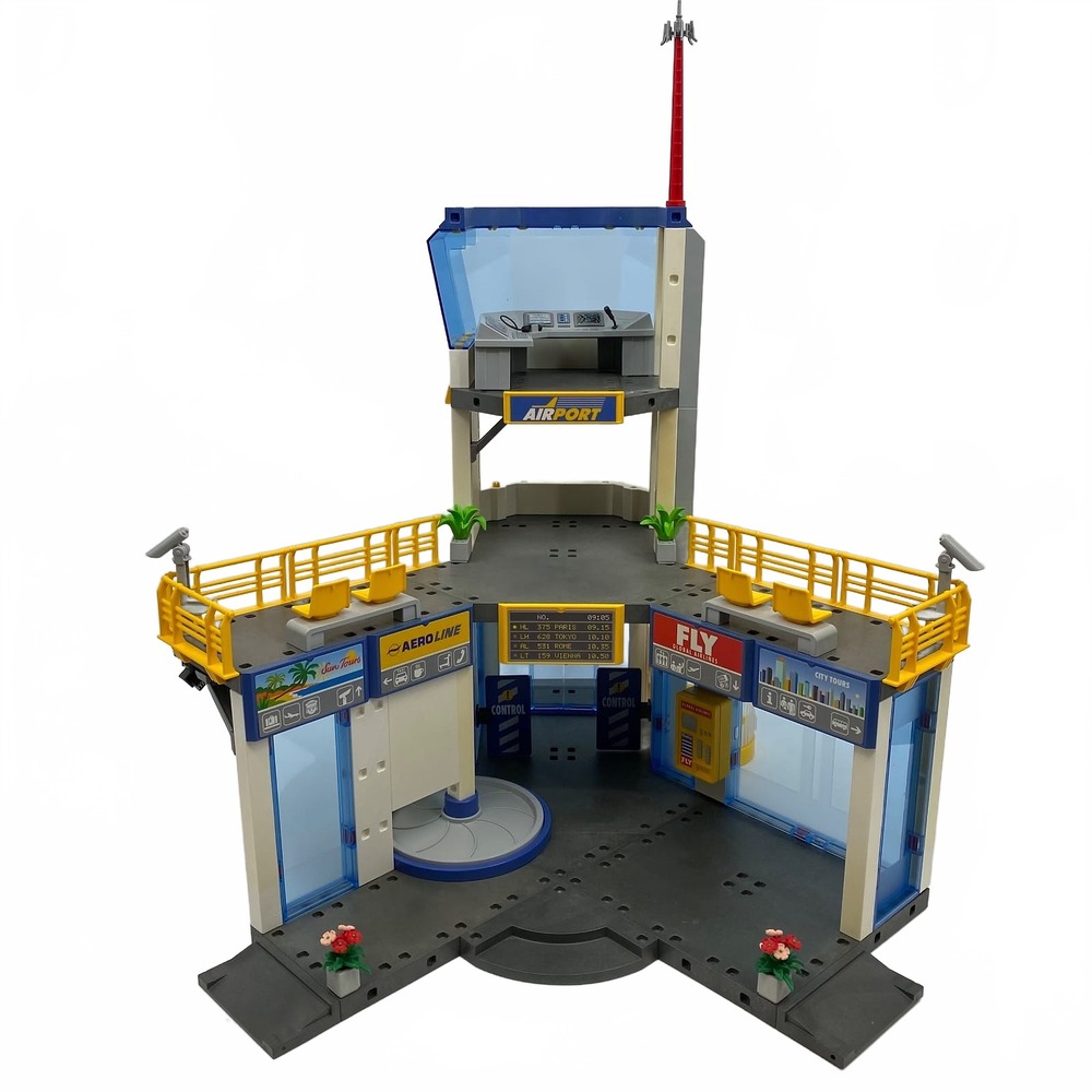 Playmobil Blue Airport Terminal Set 7573 | OS Regular Child - Picture 2 of 15